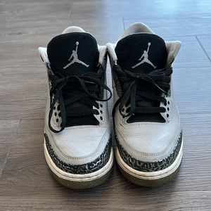 Jordan retro 3 wolf grey